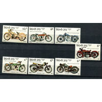Лаос - 1985 - Столетие мотоциклов - [Mi. 821-827] - полная серия - 7 марок. MNH.  (LOT S54)