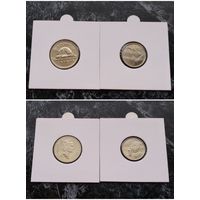 Распродажа с 1 рубля!!! Канада 2 монеты (5, 10 центов) (125 лет Конфедерации Канада) 1992 г. UNC
