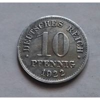 10 пфеннигов, Германия 1922 г.