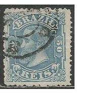 Бразилия. Кайзер Педро II. 1881г. Mi#48.