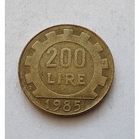 Италия 200 лир, 1985
