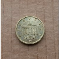 ФРГ, 20 евроцентов 2012 г., А (Берлин)