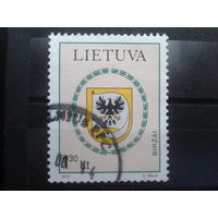 Литва 2001 Герб г. Биржай Михель-1,4 евро гаш