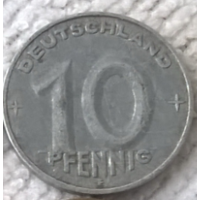 10 пфеннингов 1952 А. Германия