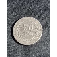Колумбия 50 песо 1993