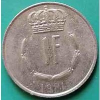 Люксембург 1 франк 1981