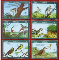 Куба. Птицы. ( 6 марок ) 1976 года. 5-11.