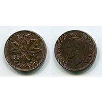 Канада. 1 цент (1950, XF)