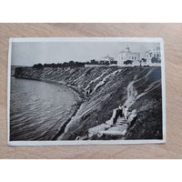 1920е, 30е Анапа. Чистая открытка. Антикварная открытка.