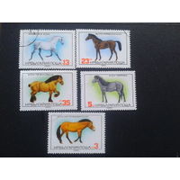 Болгария 1980 кони полная серия