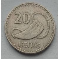 Фиджи 20 центов 1977 г.