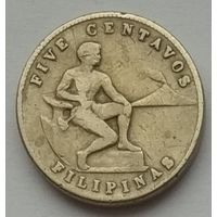 Филиппины под администрацией США 5 сентаво 1945 г.