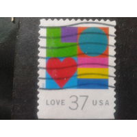 США 2002 поздравительная марка