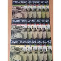 Журналы "Combat Tanks Collection" 18 штук