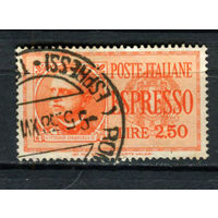 Королевство Италия - 1933 - Марка экспресс-почты 2,5L - [Mi. 436] - полная серия - 1 марка. Гашеная.  (Лот 42BF)