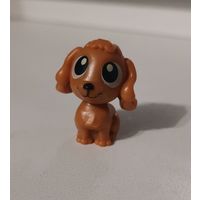 Киндер сюрприз игрушка Миниатюрный щенок Лабрадор /собака животные. серия "Принцессы Disney"