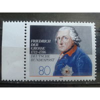 ФРГ 1986 король Фридрих Великий Михель-3,4 евро