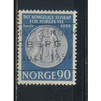 Норвегия 1959 150 летие Королевского норвежского сельхозобщества Медаль общества  #435