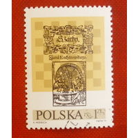 Польша. Шахматы. ( 1 марка ) 1974 года. 6-1.