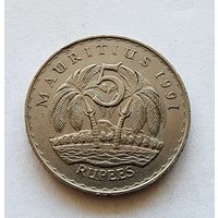 Маврикий 5 рупий, 1991