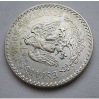 Мексика 1 песо 1927,  серебро   .31-384