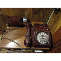 Химостойкий, взрывозащищённый телефонный аппарат "ТАХ-Б",карболитовый корпус,СССР,Знак Качества.1976 год.