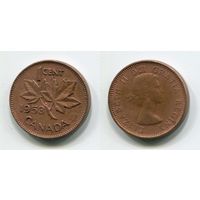 Канада. 1 цент (1953)