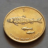 1 толар, Словения 1999 г.