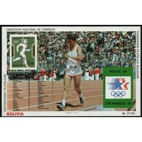 1985 Боливия B143b 1984 Олимпийские игры в Лос-Анджелесе 25,00 евро