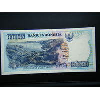 Индонезия 1000 РУПИ 1992г. AU.