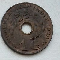 Голландская Ост-Индия 1 цент, 1939 1-2-17