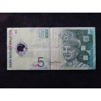 Малайзия 5 ринггит 2004г.(полимер)