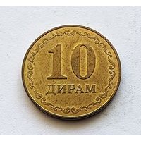 Таджикистан 10 дирамов, 2020