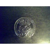 Монеты.Швеция 1 Эре 1943.