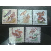 Германия 1998 Птицы** Михель-12,0 евро полная серия