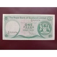 Шотландия 1 фунт 1981