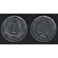 Восточные Карибы km34 1 цент 2013 год (0(om1(0(3 ТОРГ