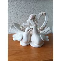 Статуэтка свадебные голуби