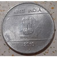 Индия 1 рупия, 2010 Ноида (9-11-27)