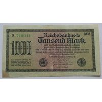 Германия 1000 марок 1922 15 сентября