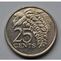 Тринидад и Тобаго, 25 центов 2007 г.