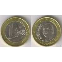 Испания. 1 евро (2008)