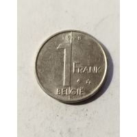 Бельгия 1 франк 1998