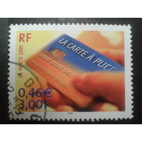 Франция 2001 карта с чипом
