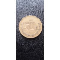 Мексика 50 сентаво 1992 г.