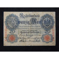 Германия 20 марок 1914г.