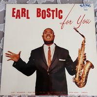 EARL BOSTIC - 1988 - BOSTIC - FOR YOU (DENMARK) LP