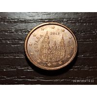 Испания 1 евроцент 2013