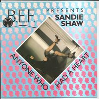 SANDIE SHAW - Anyone Who had A Heart (1982 UK винил  SINGLE)