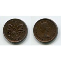 Канада. 1 цент (1955)